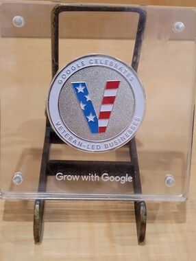 Grow With Google Veterans Commemorative Challenge Coin